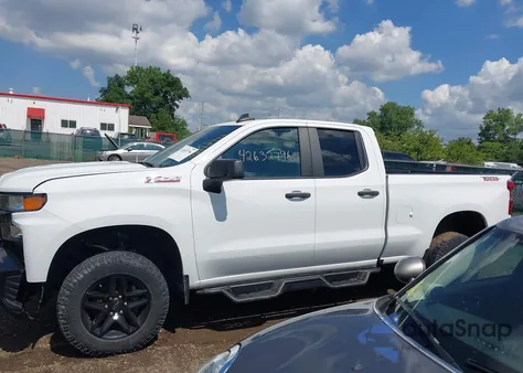 2020 Chevrolet Silverado 1500 4Wd Double Cab Standard Bed Custom Trail Boss из США, поврежденный, VIN 1GCRYCEF9LZ176799